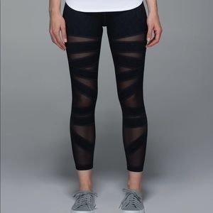 Lululemon High Times Mesh Leggings - Sz. 4